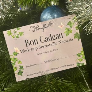 Bon Cadeau Workshop Serre- Taille